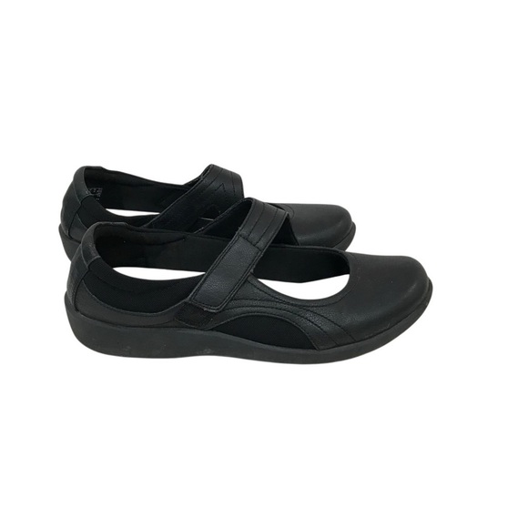 Cloudsteppers by Clarks Women’s Size 9M Shoes Black Comfort Mary Jane’s - Picture 5 of 6